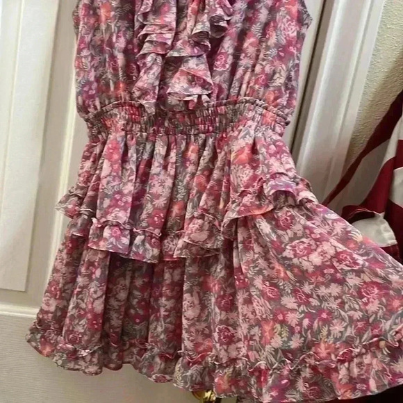 MISA LOS ANGELES ALONA MINI DRESS in  Floral small - Picture 4 of 8